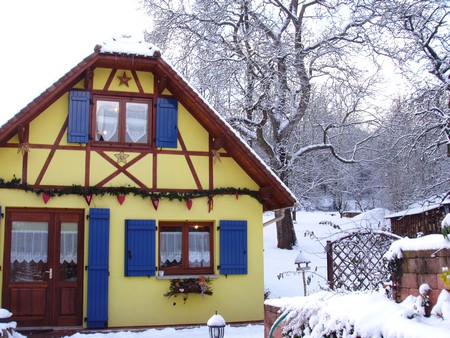 Gite en Alsace en décembre